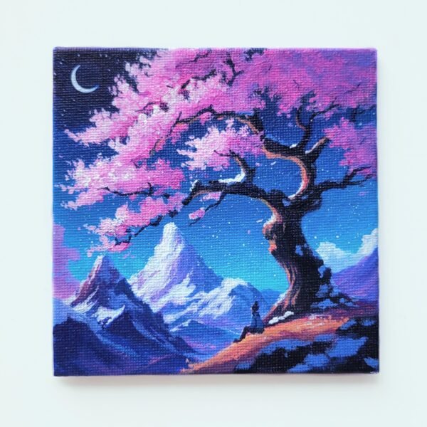 BLOOMING NIGHT<br>4×4″</br>