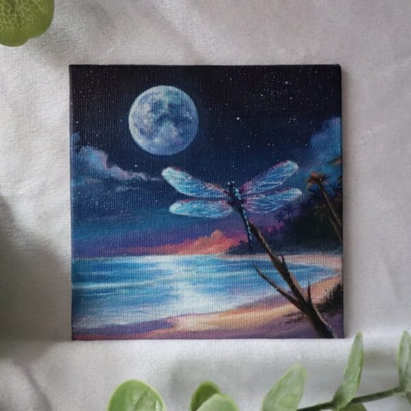 MOONLIT PARADISE<br>4×4″</br>