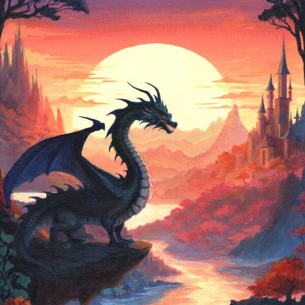 ANCIENT GUARDIAN PRINT<br>8×10″</br>